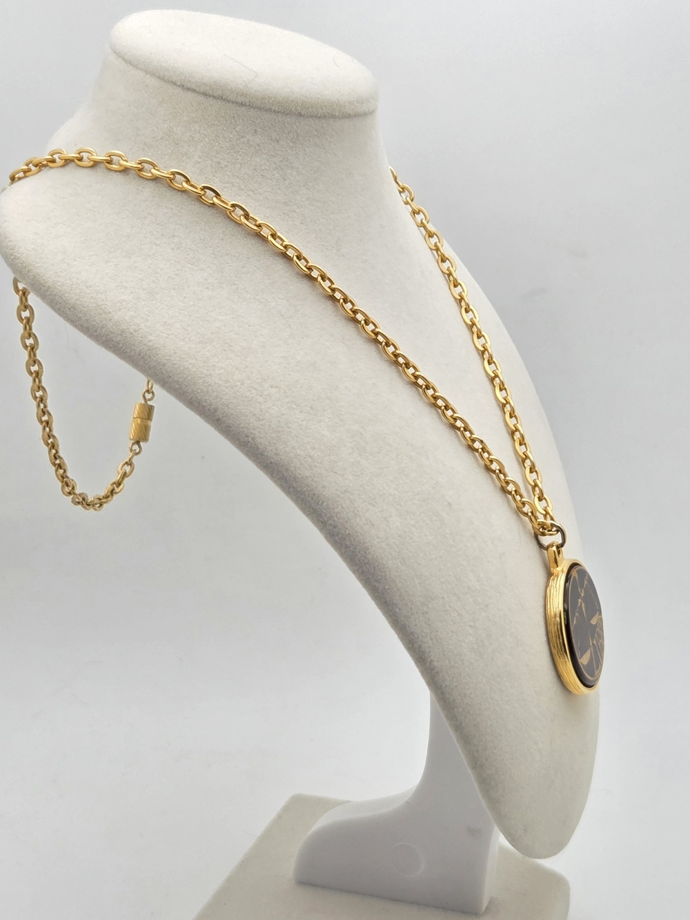 Vintage Danté Libra Zodiac Pendant Necklace - 20" - Picture 5 of 11